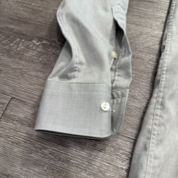 Eton Shirt Mens Extra Large Gray Etastar Long Sleeve Button Up Minimal Adult - Picture 2 of 11